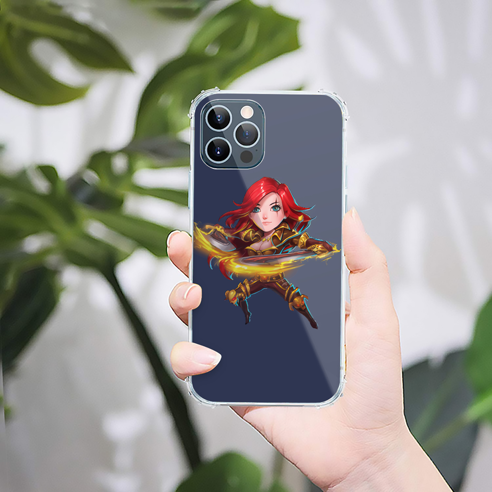 （画像用） リーグ・オブ・レジェンド League of Legends LOL 【iPhone 12シリーズ対応】透明スマホケース（クリアソフトケース）